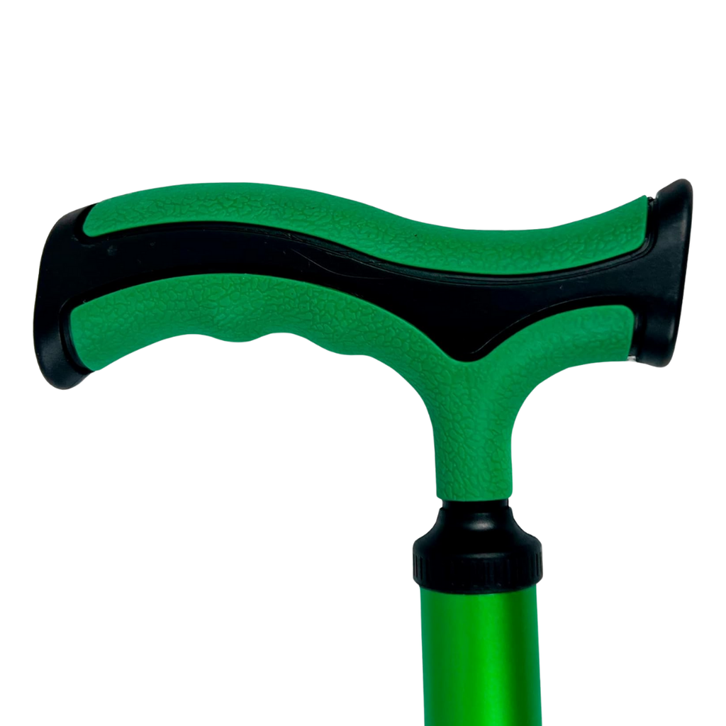 BASTON MANGO ALEMAN IMPORTADO  Y REGATON PREMIUM COLOR VERDE METALICO MANGO  ERGONIMICO GRANDE2.webp