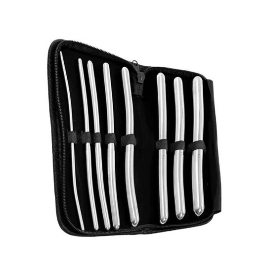 [IC-IN-JUE-00937] JUEGO DE DILATADORES HEGAR ACERO INOXIDABLE 8 PIEZAS