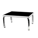 BANQUETA DE 1 PELDAÑO CROMADA