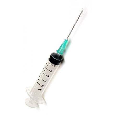 [AM-IN-JER-01820] JERINGA 5  ML. CON AGUJA 20 G X 32 MM.