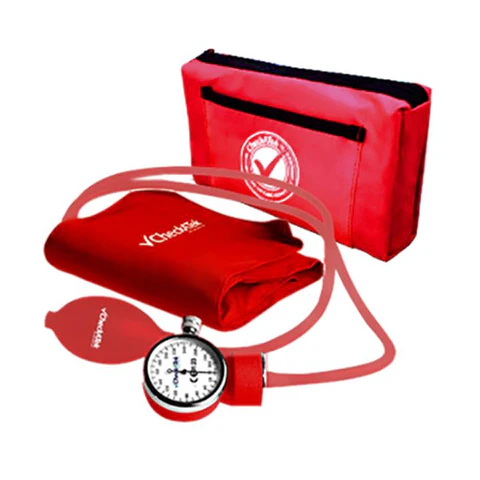 BAUMANOMETRO ANEROIDE ECO. ROJO TRANS (CM1621)