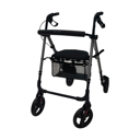 ANDADERA DE ALUMINIO PLEGABLE CON FRENO DE MANO, MANIJAS AJUSTABLES