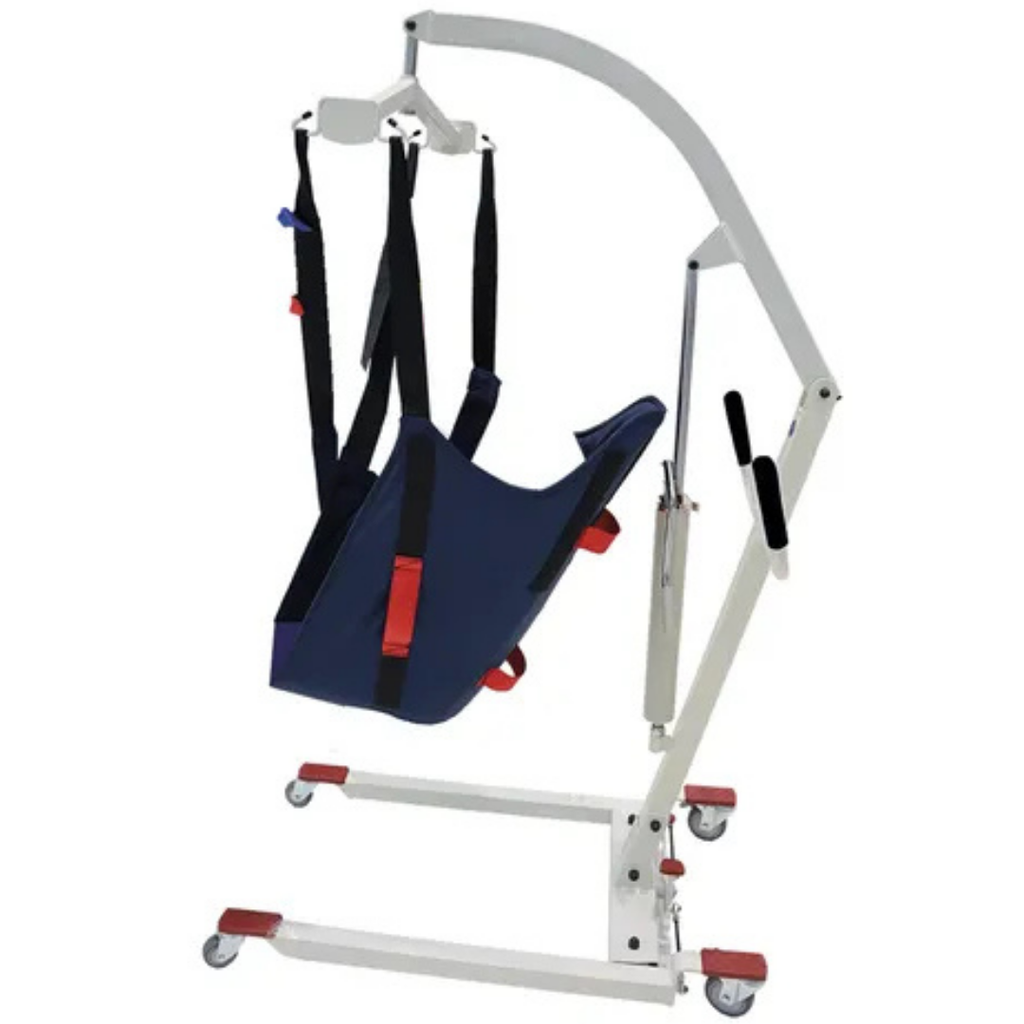 GRÚA PARA PACIENTE HIDRÁULICA CONTROL MANUAL HGY 106 HANDY CAPACIDAD 185 KG