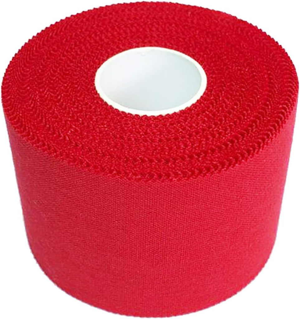 CINTA COHESIVA ROJO 3.8CM * 5 METROS  (MASTER 40 PZS)