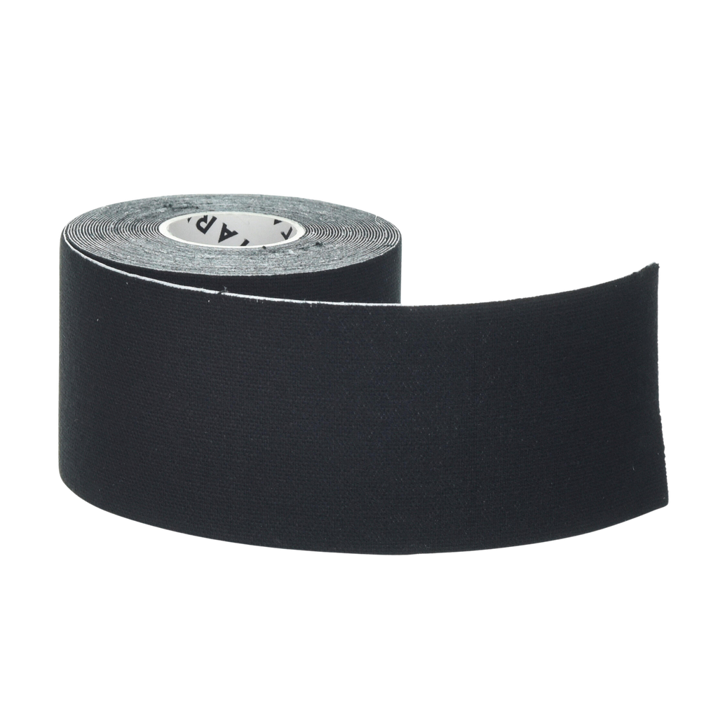 CINTA KINESIOLOGICA COLOR NEGRO CON EMPAQUE PLASTICO