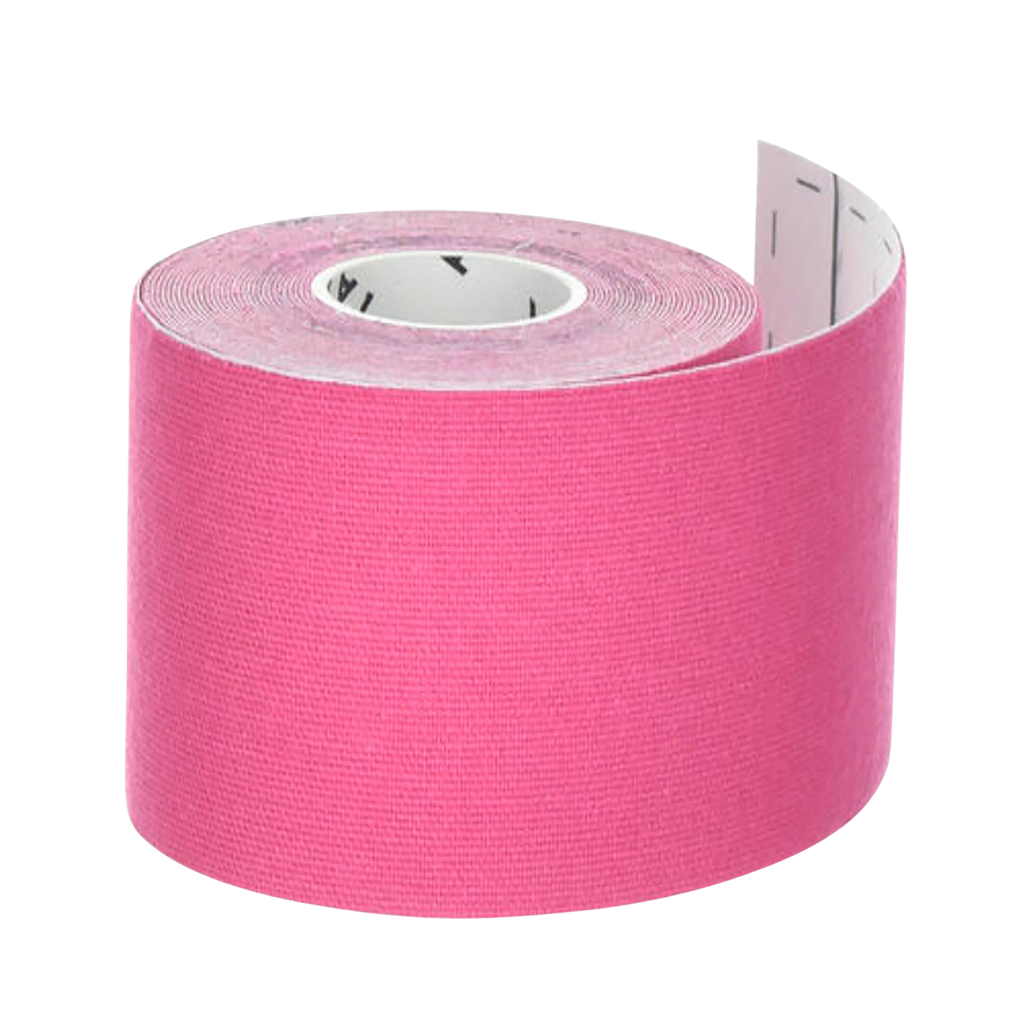 CINTA KINESIOLOGICA  COLOR ROSA CON EMPAQUE PLASTICO