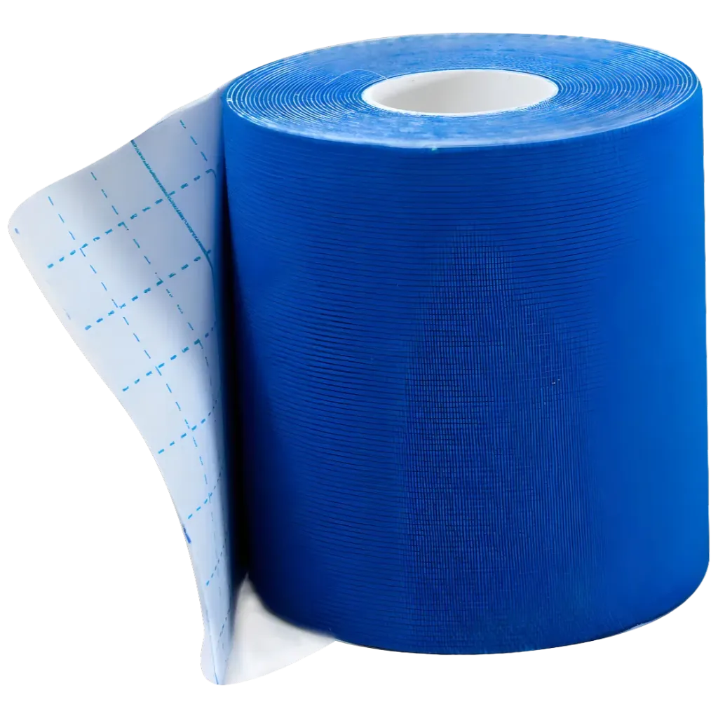 NUEVA  CNTA KINESIOLOGICA COLOR AZUL MARINO   CON EMPAQUE PLASTICO