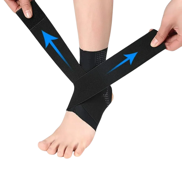 TOBILLERA ELASTICA TALON ABIERTO MEDIANA