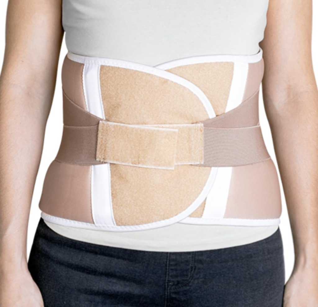 FAJA  SACRO-LUMBAR REFORZADA  DE 10" CHICA