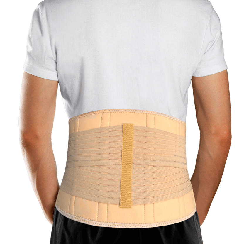 FAJA  SACRO-LUMBAR REFORZADA  DE 10" MEDIANA