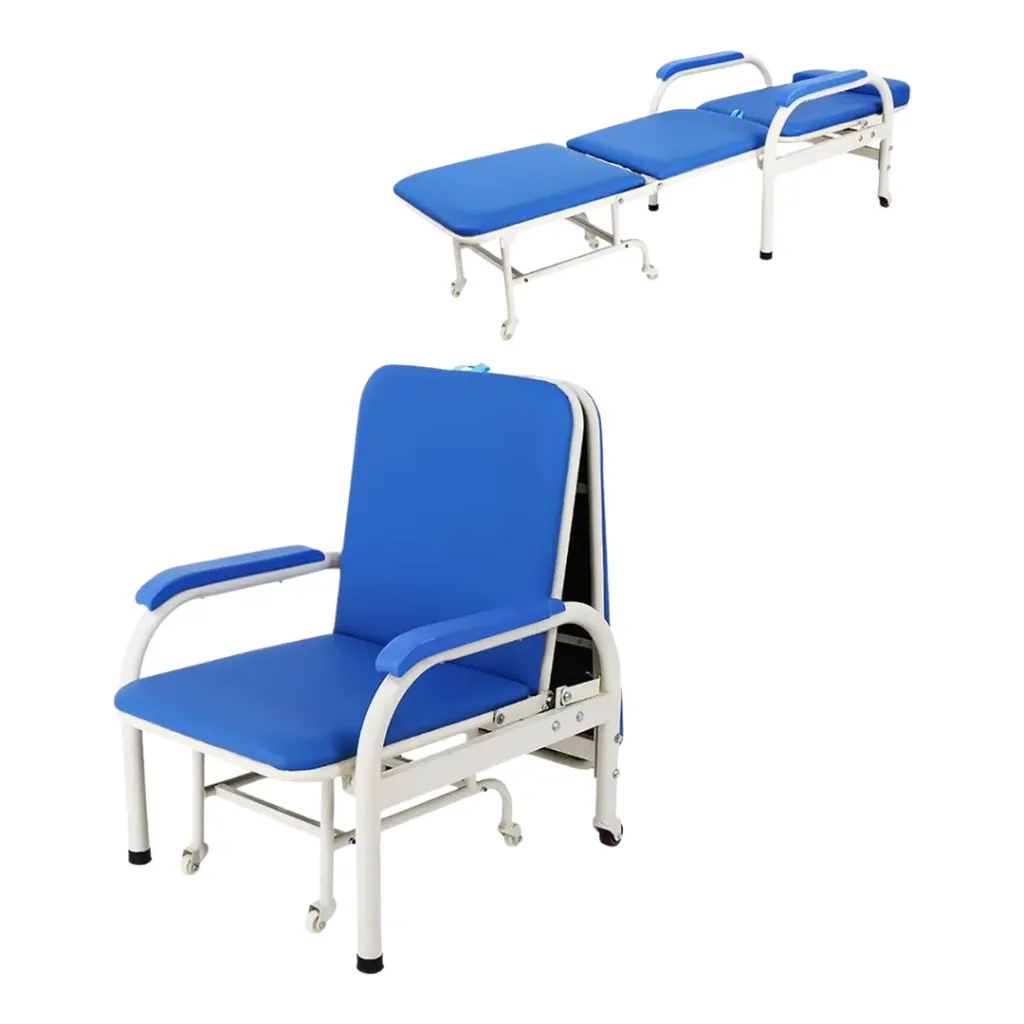 [RP-EQ-SIL-2111] SILLA PARA PACIENTE - ACOMPAÑANTE MARCA LUXURY MODELO