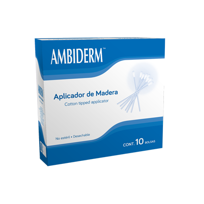 APLICADOR DE MADERA CAJA C/100